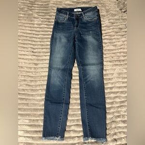Cello Medium Blue Straight Leg Jeans